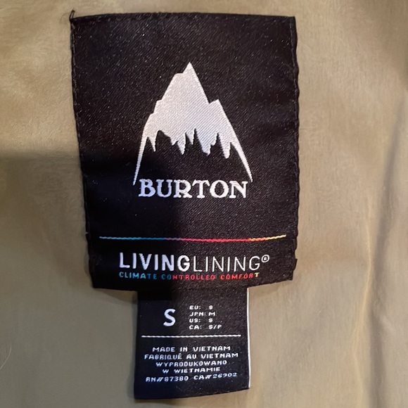 Burton Lelah Jacket Martini Olive Terra Camo. Never worn. - Picture 7 of 9